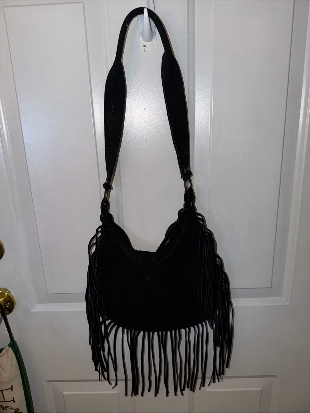 Black Fringe Shoulder Bag - Women Bags